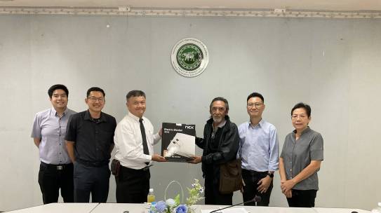 ร่วมประชุมหารือแนวทางความร่วมมือทางวิชาการ ระหว่างบริษัท เน็กซ์ อินโนเทค จำกัดและมหาวิทยาลัยนเรศวร